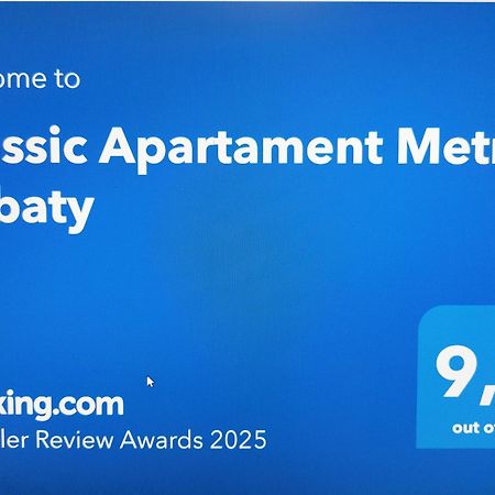 Classic Apartament Metro Kabaty Warsaw Luaran gambar